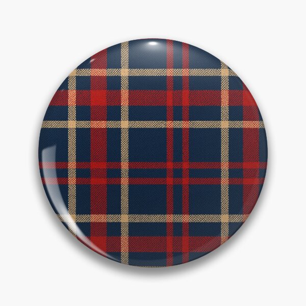 Item preview, Florida Panthers plaid tartan  designed and sold by Broken Antler Designs .