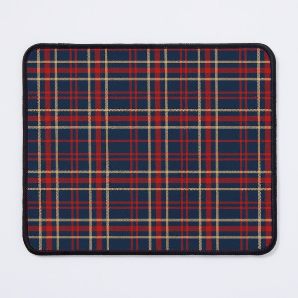 Item preview, Florida Panthers plaid tartan  designed and sold by Broken Antler Designs .