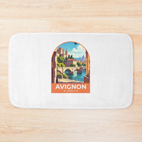 Item preview, Avignon France Travel Sticker designed and sold by TulipaGraphics.
