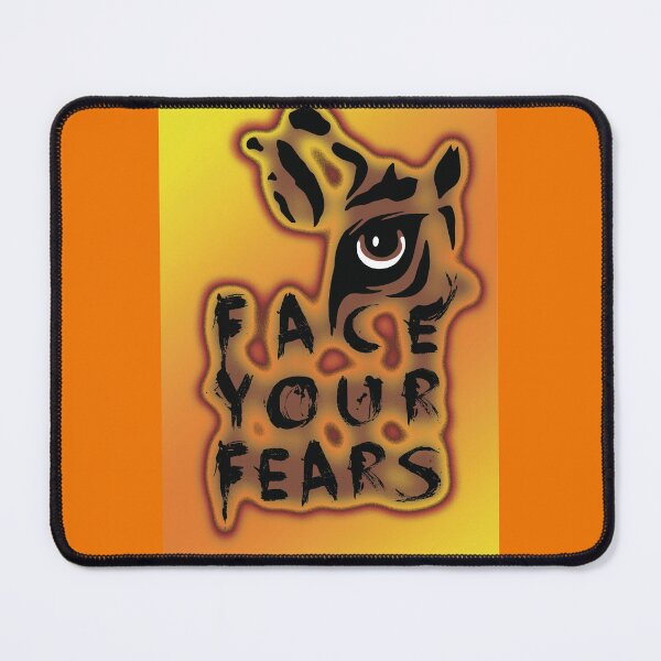 Item preview, positive affirmation: Face your fears, tiger eye designed and sold by Mevissart.