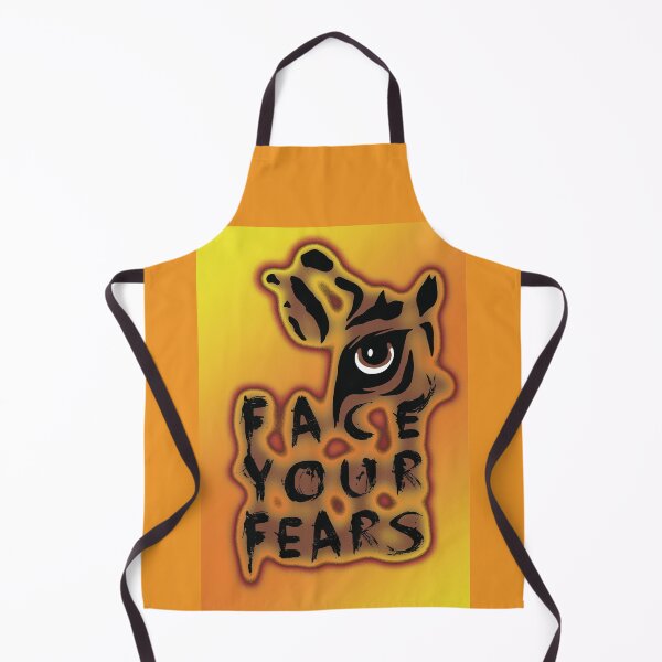 Item preview, positive affirmation: Face your fears, tiger eye designed and sold by Mevissart.
