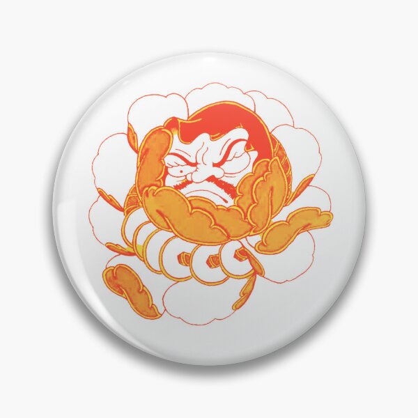 Item preview, Traditional Japanese Daruma - Warm Gold Edition designed and sold by Mistique ✨.