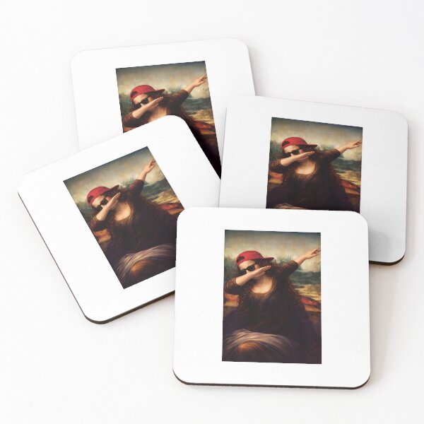 Item preview, Funny Dabbing Mona Lisa – Modern Renaissance designed and sold by Timegraf.