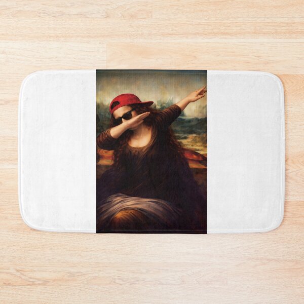 Item preview, Funny Dabbing Mona Lisa – Modern Renaissance designed and sold by Timegraf.