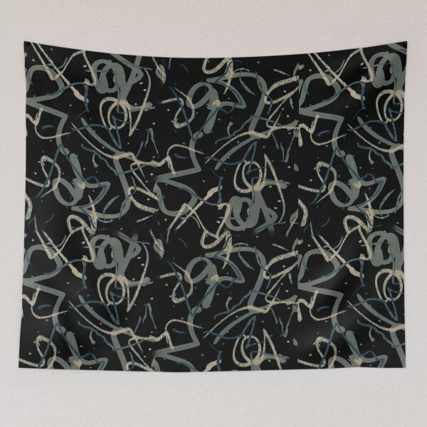 Item preview, Irregular Lines Abstract Texture designed and sold by DFLC Prints.