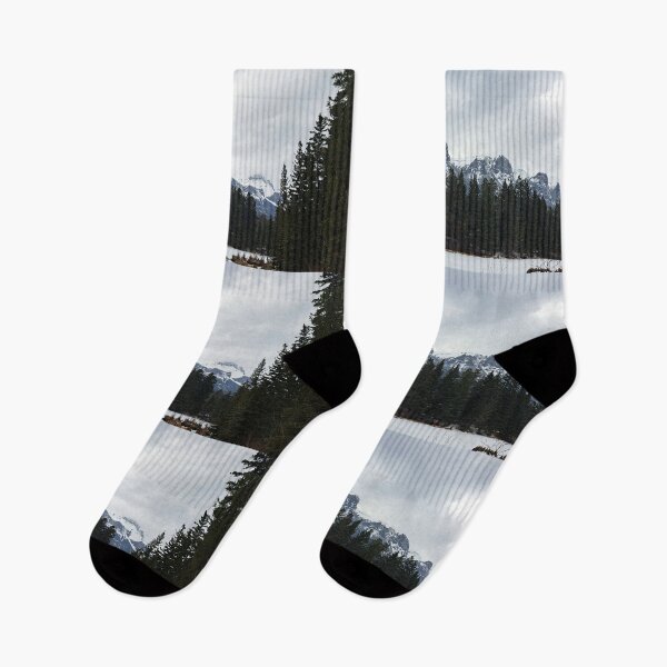 Item preview, Winter at Rocky Mountains in Canada designed and sold by painttime.