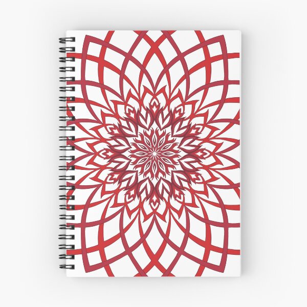 Item preview, Red mandala designed and sold by Poplartree.