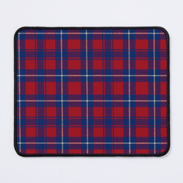 Item preview, Montreal Canadians plaid tartan designed and sold by Broken Antler Designs .