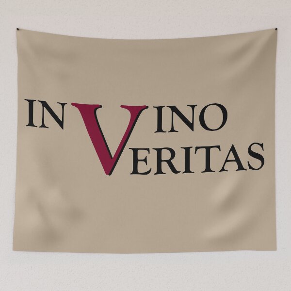 Item preview, In Vino Veritas - In Wine There is Truth - Latin quote designed and sold by Alexaltay.