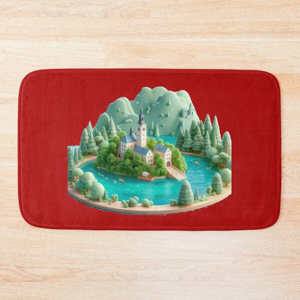 Item preview, Lake Bled – Fairytale Island  Title Lake Bled Fairytale Island  designed and sold by PaintMeWorld.