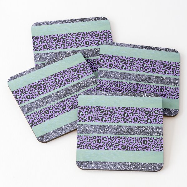 Item preview, Leopard Stripes Glam 3 (Photo of Glitter Only - Not Reflective) designed and sold by Anita's & Bella's Art.