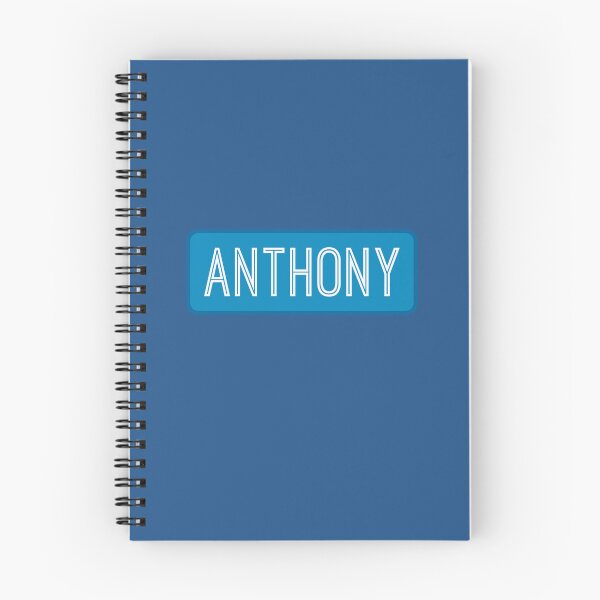 Artikelvorschau, Anthony Name entworfen und verkauft von Jeallan Designs.