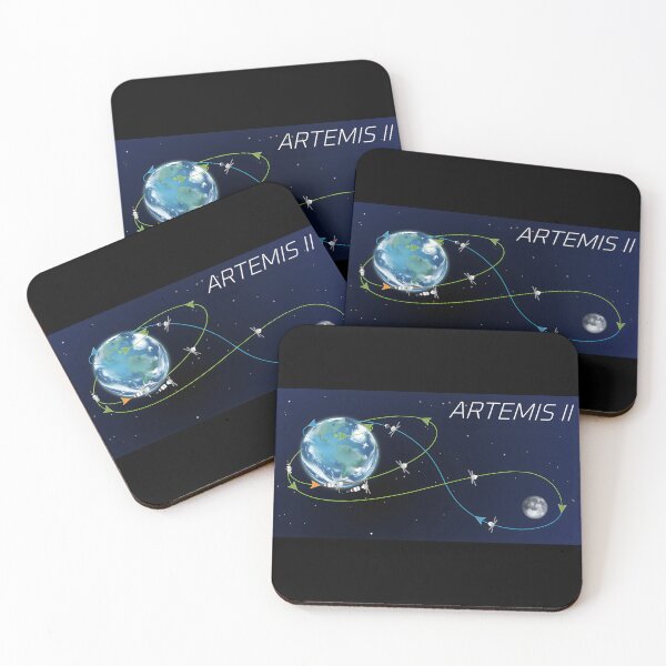 Item preview, Artemis II Mission Trajectory Diagram designed and sold by TriangleWorld.