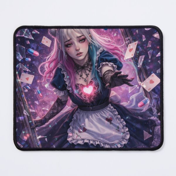 Item preview, Athena Through the Shattered Looking Glass (cosmic/psychedelic) designed and sold by Lostinherwonderland.