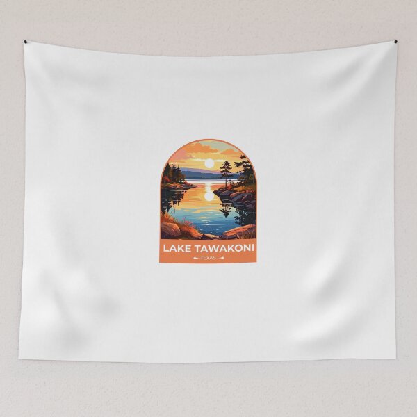 Item preview, Lake Tawakoni Texas designed and sold by TulipaGraphics.