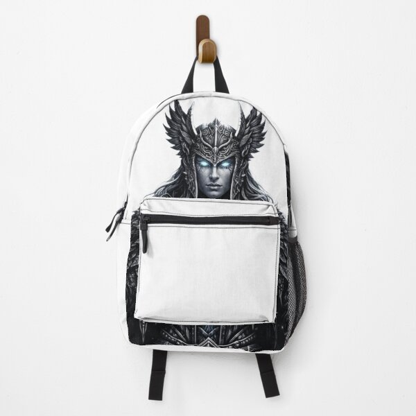 Item preview, Nordic Ice Warrior Queen – Dark Fantasy Art designed and sold by HejStudio.