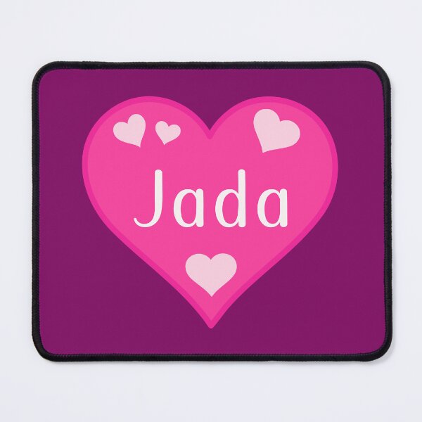 Item preview, Jada Name Pink Heart  designed and sold by Jeallan Designs.
