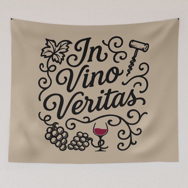 Item preview, In Vino Veritas - latin Quote designed and sold by Alexaltay.