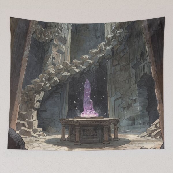 Item preview, Twisting Temple designed and sold by AbstractAnom.