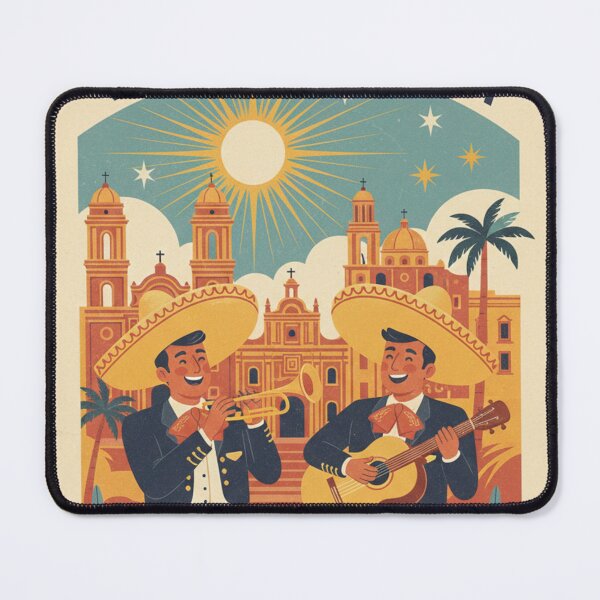 Item preview, Vintage Guadalajara city, 1950s designed and sold by Chantinflas.