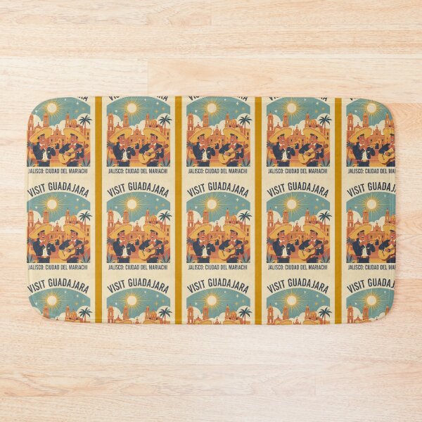 Item preview, Vintage Guadalajara city, 1950s designed and sold by Chantinflas.