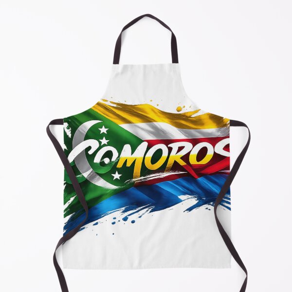 Item preview, Comoros Flag Paint Splash Design – Comorian Pride Patriotic Graphic designed and sold by GarnerSupplyCo.