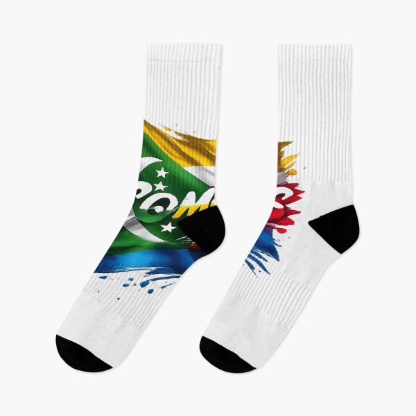 Item preview, Comoros Flag Paint Splash Design – Comorian Pride Patriotic Graphic designed and sold by GarnerSupplyCo.