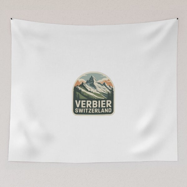 Item preview, Verbier Switzerland designed and sold by TulipaGraphics.