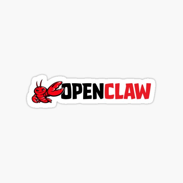 OpenClaw Logo Sticker