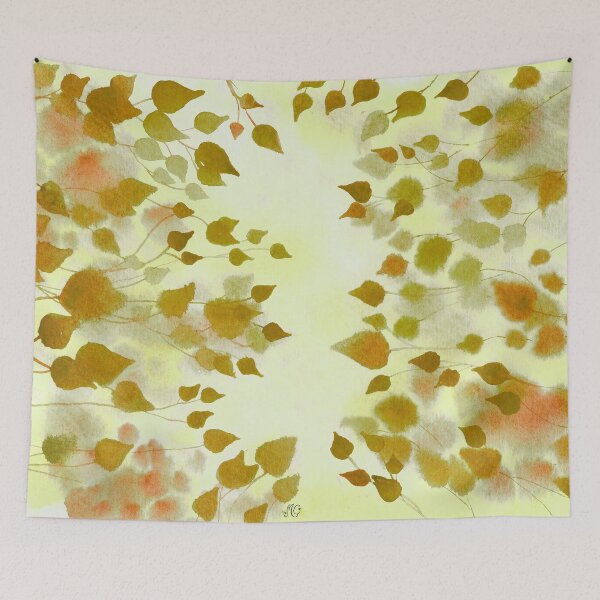 Item preview, Light through the trees Watercolour designed and sold by María Casas Watercolour Designs.