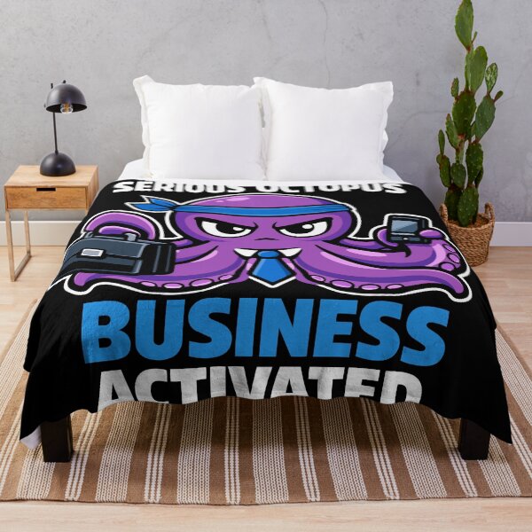 Item preview, Serious Octopus Business Activated – Funny Corporate Office Humor designed and sold by FamaPod.