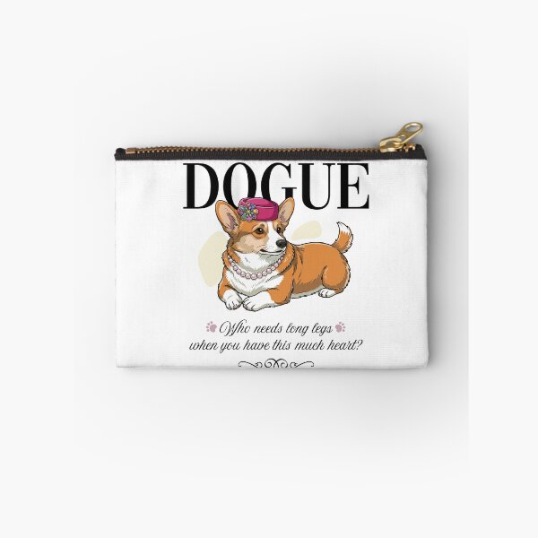 Item preview, Corgi DOGUE - Funny Fashion Dog Art designed and sold by KojourinArt.