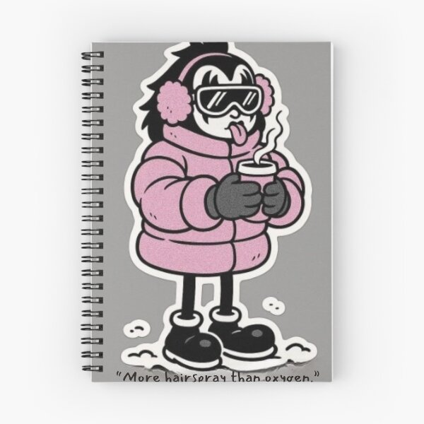 Item preview, “More Hairspray Than Oxygen — Glamageddon Anthem from the Cartoon Multiverse” designed and sold by Print Fiction.