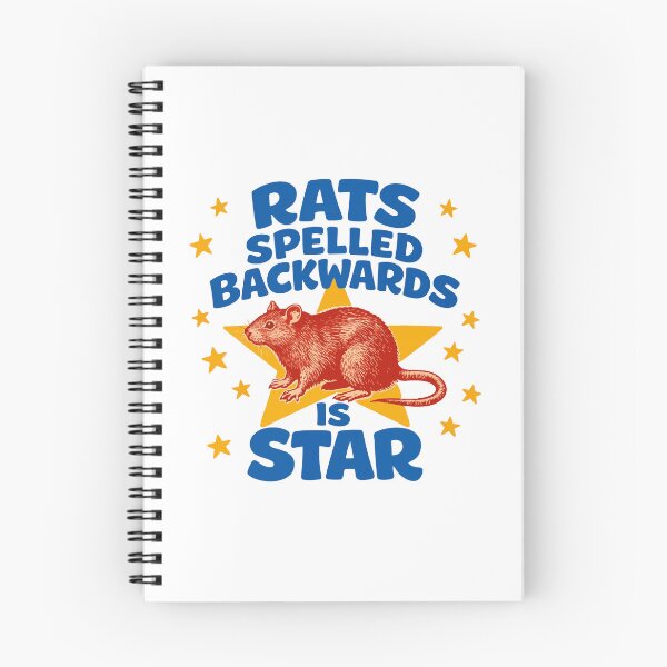 Item preview, Rats Spelled Backwards Is Star – Funny Ironic Rat Lover designed and sold by FamaPod.