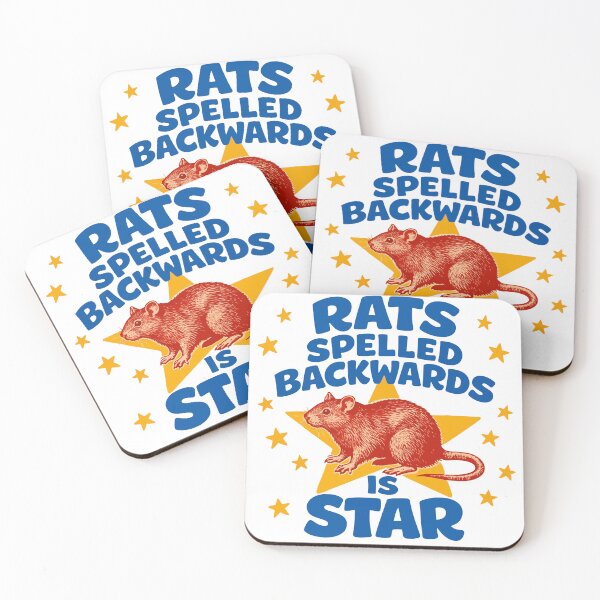 Item preview, Rats Spelled Backwards Is Star – Funny Ironic Rat Lover designed and sold by FamaPod.