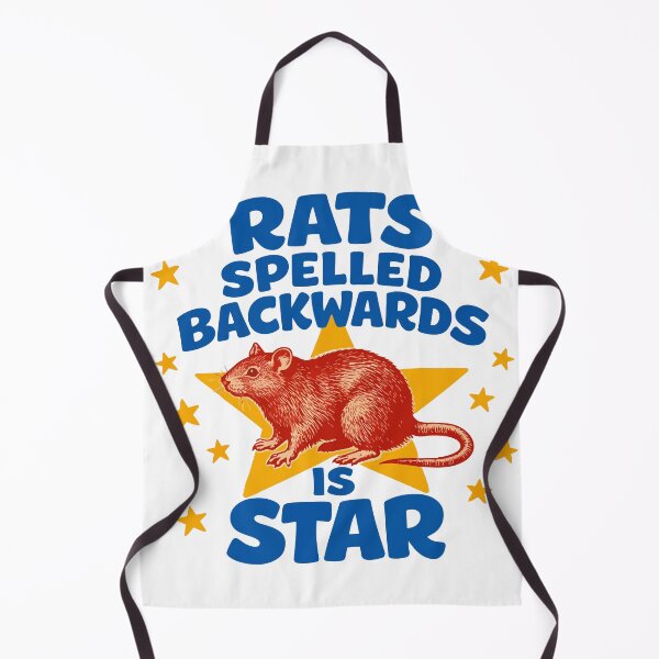 Item preview, Rats Spelled Backwards Is Star – Funny Ironic Rat Lover designed and sold by FamaPod.