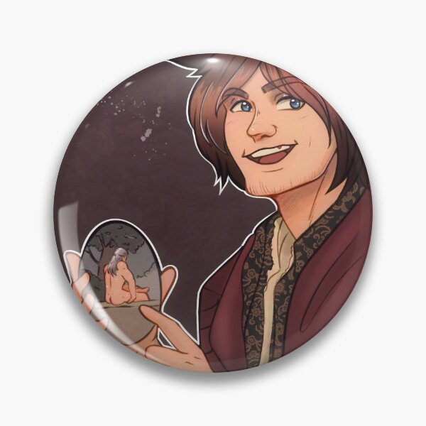 Item preview, Smiling Man, a Bard, Holding an Obscene Image designed and sold by Raynecreates  ..