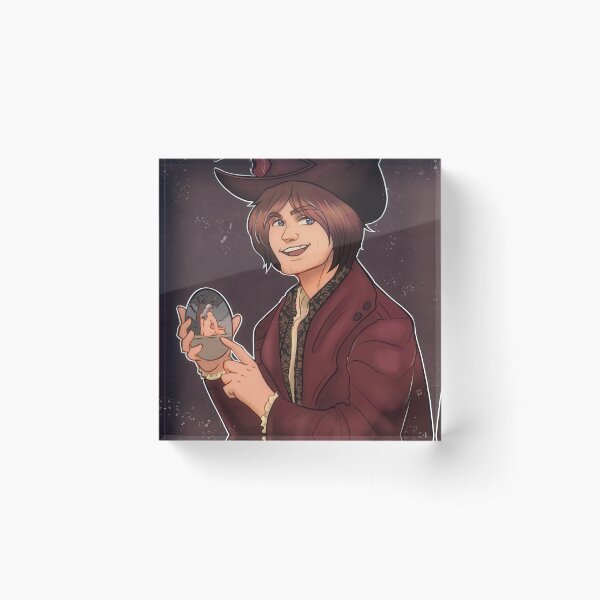 Item preview, Smiling Man, a Bard, Holding an Obscene Image designed and sold by Raynecreates  ..