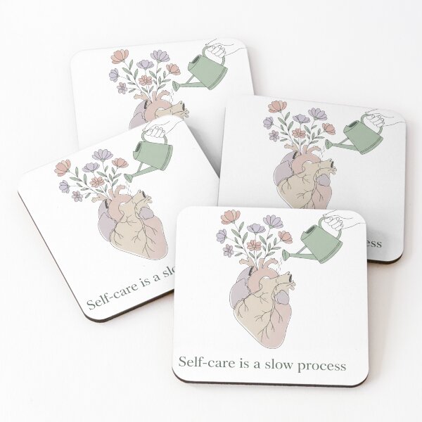 Item preview, Self Care & Mental Health Awareness - Growth Aesthetic Flower Brain designed and sold by Edhouz.