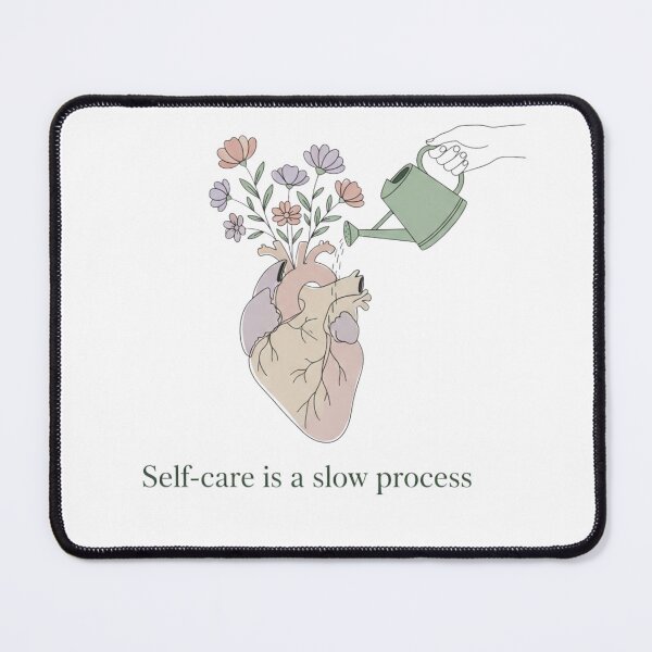 Item preview, Self Care & Mental Health Awareness - Growth Aesthetic Flower Brain designed and sold by Edhouz.