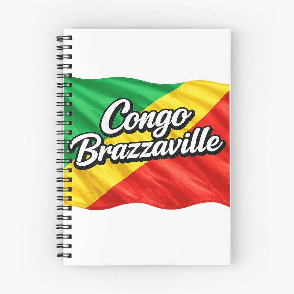 Item preview, Congo Brazzaville Waving Flag Design – Republic of the Congo Pride Graphic designed and sold by GarnerSupplyCo.