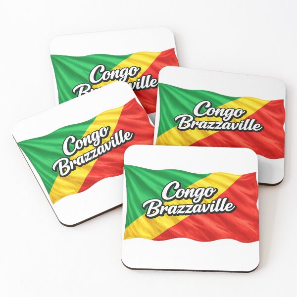 Item preview, Congo Brazzaville Waving Flag Design – Republic of the Congo Pride Graphic designed and sold by GarnerSupplyCo.