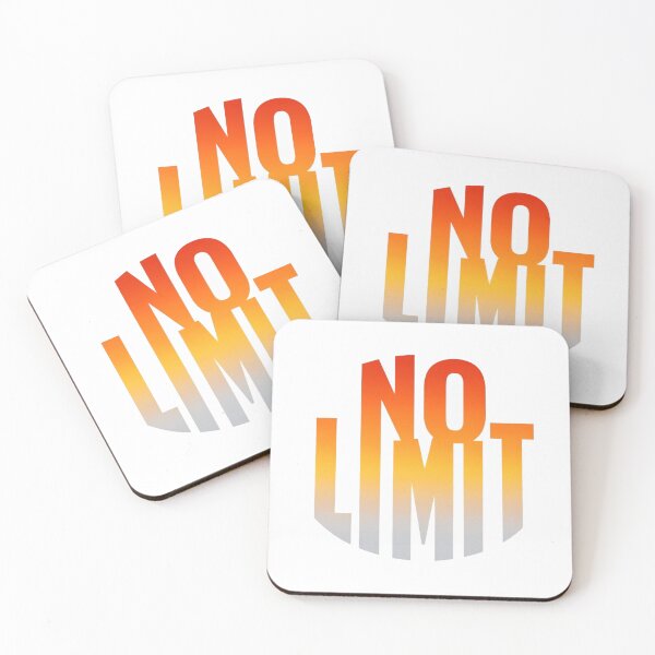 Item preview, No Limit Gradient Typography Design for Motivation, Ambition, and High‑Energy Inspirational Art designed and sold by Bright Nest Studio.