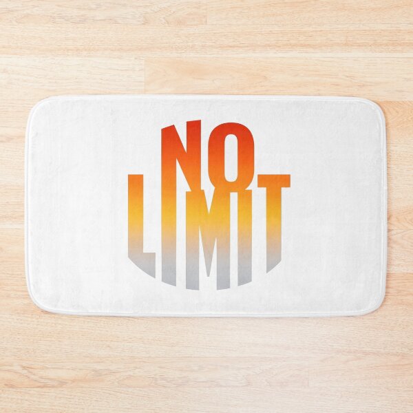 Item preview, No Limit Gradient Typography Design for Motivation, Ambition, and High‑Energy Inspirational Art designed and sold by Bright Nest Studio.