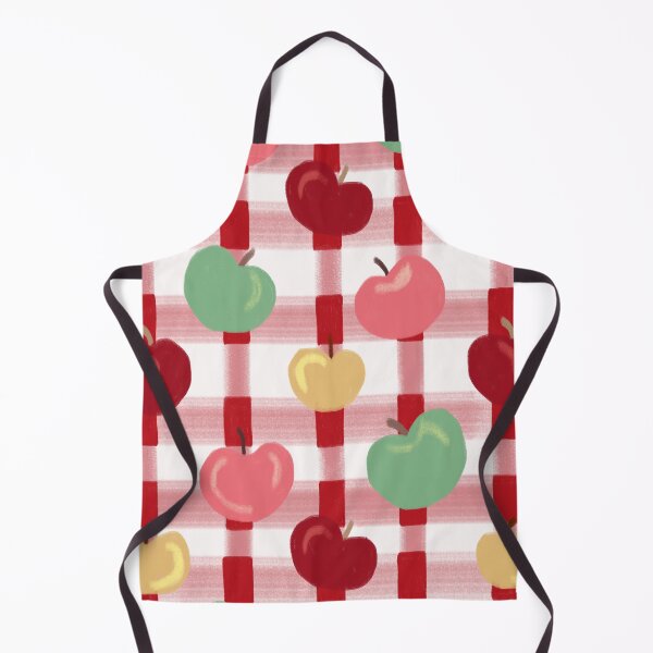 Item preview, Rectangle Gingham Apples designed and sold by RepeatCandy.