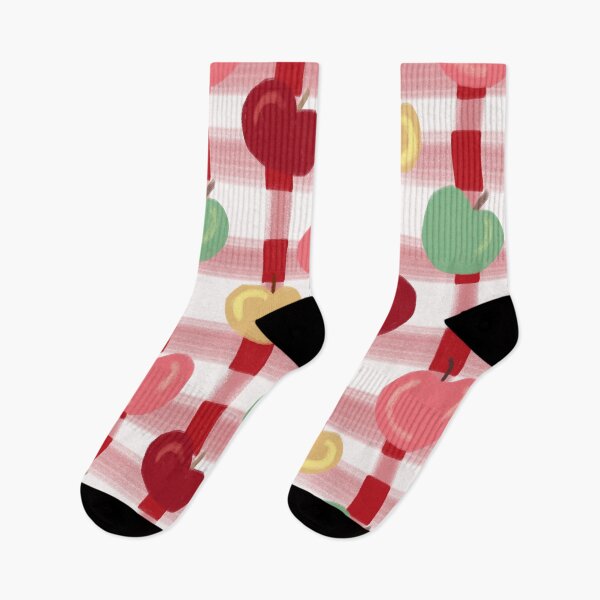 Item preview, Rectangle Gingham Apples designed and sold by RepeatCandy.