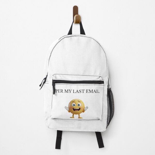 Item preview, Per My Last Email - Funny Corporate Office Humor & Shrugging Emoji designed and sold by UNITEDTASTES.