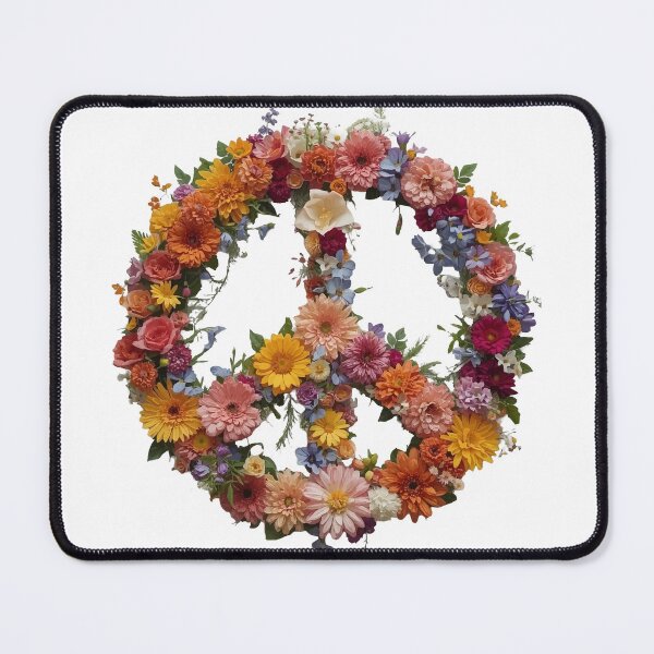 Item preview, Floral Emblem of Peace designed and sold by AbstractAnom.