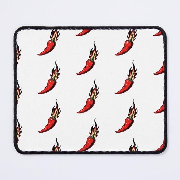 Item preview, Red chili pepper with flames designed and sold by Good_Things.