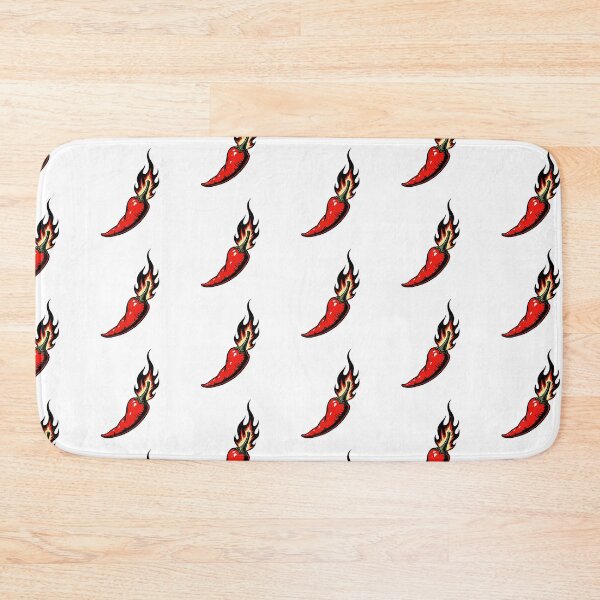 Item preview, Red chili pepper with flames designed and sold by Good_Things.